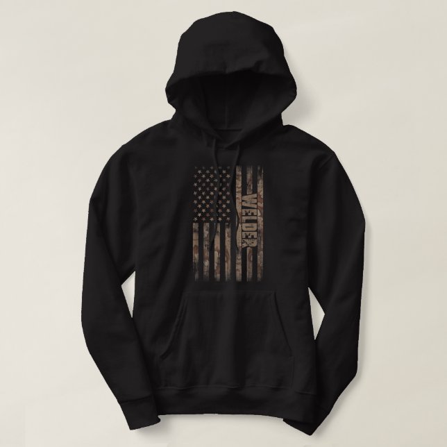 Moletom Solder American Flag Gift Welder (Frente do Design)