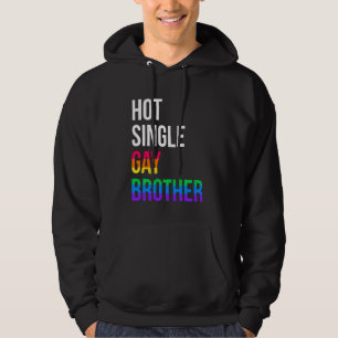 Moletom Solteiro Do Mês Do Orgulho Lgbt Do Irmão gay Lgbtq
