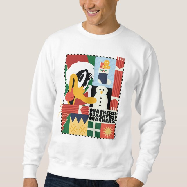 Moletom SOLTEIROS DE Feriado DO DAFFY DUCK™ (Frente)