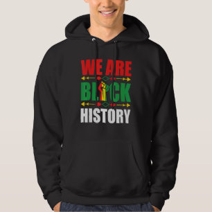 Moletom Somos História Negra Mês Afro-Americano