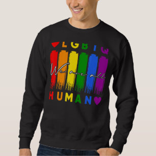Moletom Somos Todos Humanos Lgbt Gay Rights Pride Ally Lgb