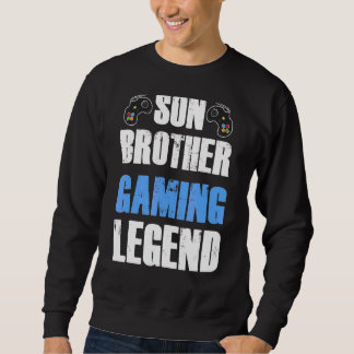 Moletom Son Brother Gaming Legend Vídeo Gamer Humor Humor