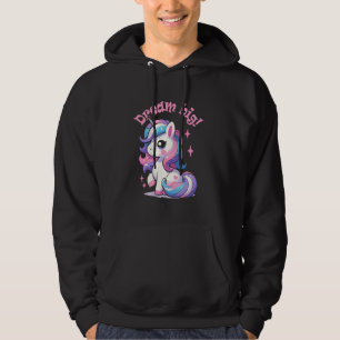 Moletom Sonhe Grande Mensagem Positiva de Motivação Cuta U