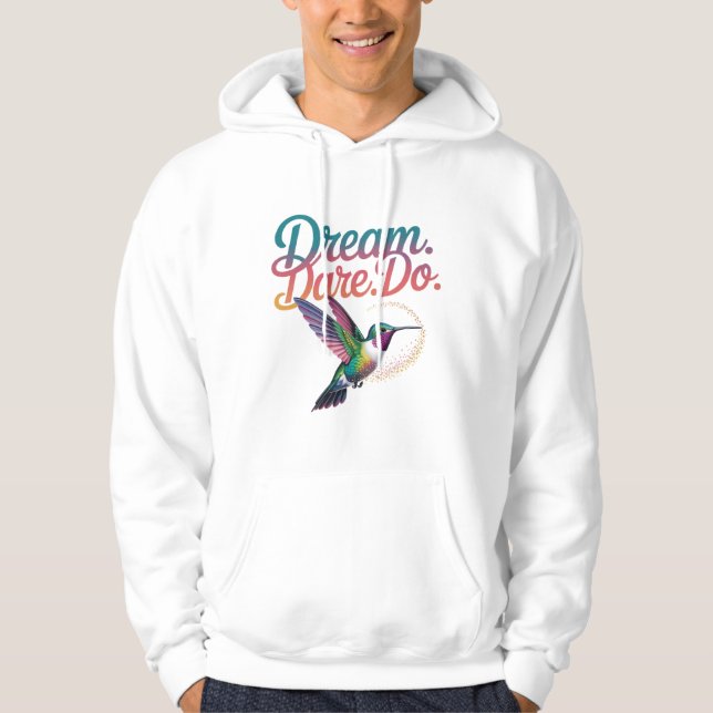 Moletom Sonho, Ousa, T-Shirt (Frente)