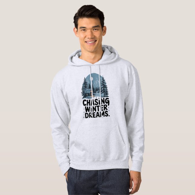 Moletom Sonhos de inverno (Frente Completa)