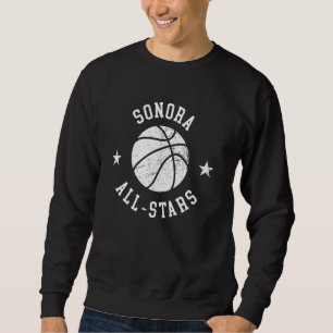 Moletom Sonora Vintage All-Stars Retro 80s Basquete