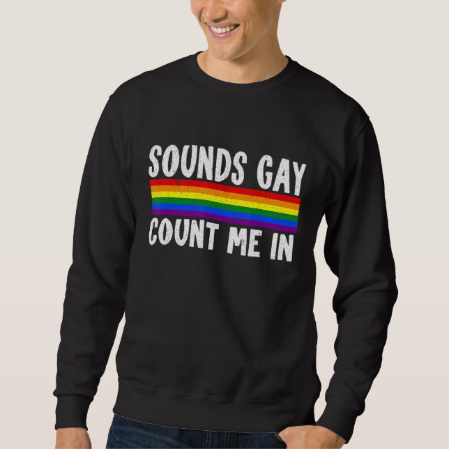 Moletom Sons - Gay Conte-Me No Arco-Íris Para Igualdade De (Frente)