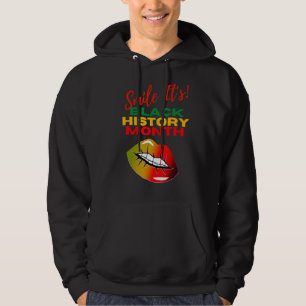 Moletom Sorria É História Negra História Americana African