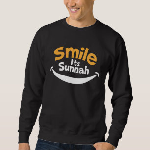 Moletom Sorria é Sunnah Muçulmano Eid Mubarak Islâmico Ram