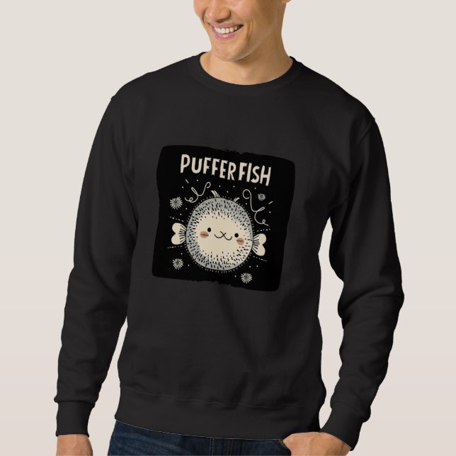 Moletom Sorriso - Costume de Pufferfish (Frente)
