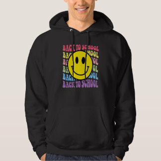 Moletom Sorriso de Volta às Aulas Rosto Feliz Vintage Prof