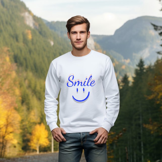 Moletom Sorriso - Espalhar a Positividade e a Felicidade (Criador carregado)