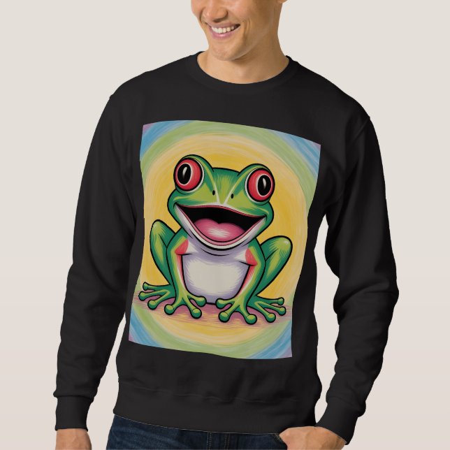 Moletom Sorriso Gentil do Sapo (Frente)