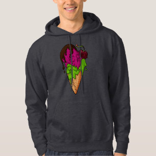 Moletom Sorvete de crânio de Berry Doce