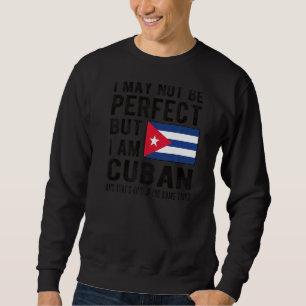 Moletom Sou a Bandeira Cubana Patrimônio Cubano Raízes Cub