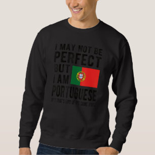 Moletom Sou a bandeira portuguesa Patrimônio português R