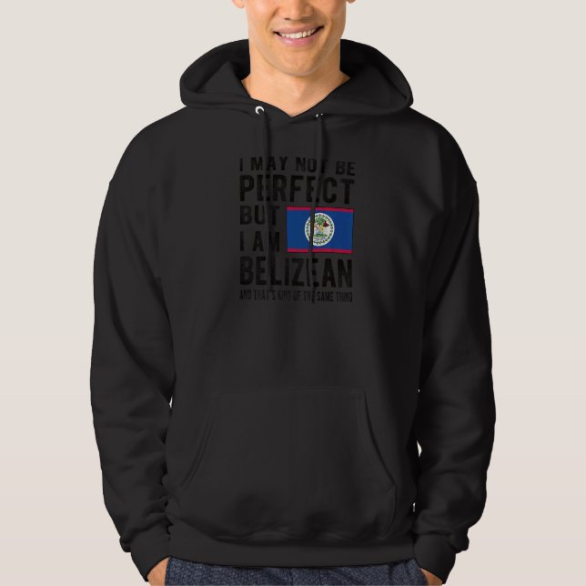 Moletom Sou Belizean Flag Belize Heritage Belizean Roots (Frente)