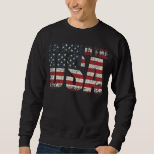 Moletom Sou feito na bandeira americana