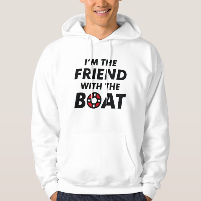 Moletom Sou o amigo do barco (Frente)