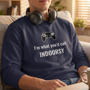 Moletom Sou O Que Você Chamaria de Gamer Personalizável Ca