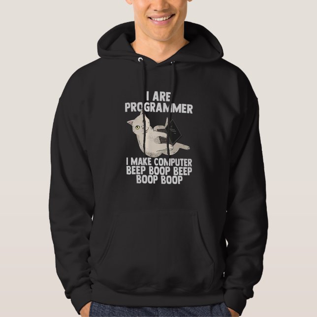 Moletom Sou Programador Que Faço Programador De Computador (Frente)