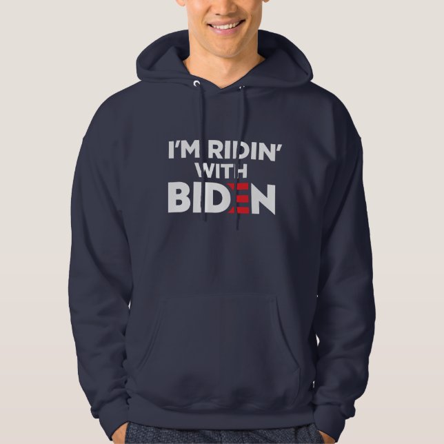 Moletom Sou Ridin com Biden 2024 (Frente)