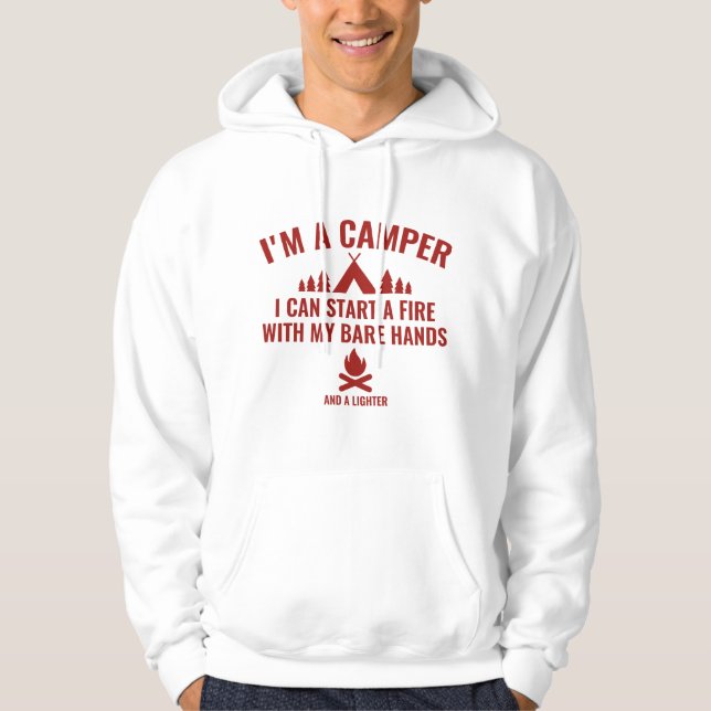 Moletom Sou um Camper (Frente)