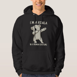 Moletom Sou um Koala em uma fantasia humana Engraçado Dabb