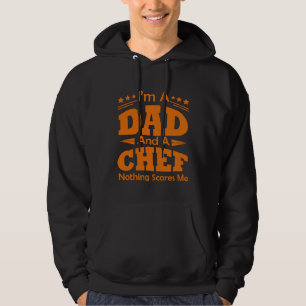Moletom Sou Um Pai E Um Chef Nada Me Assusta A Cozinhar Ho