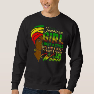 Moletom Sou Uma Garota Jamaicana Orgulhosa Mulheres Jamaic
