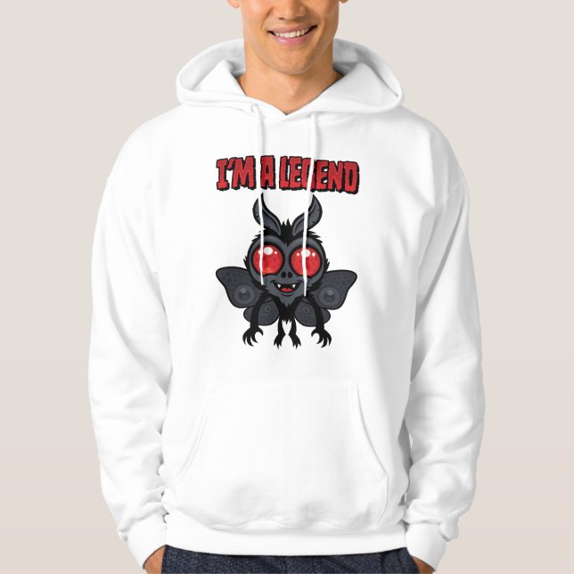 Moletom Sou Uma Lenda - Mothman Assustadoramente Fofo (Frente)