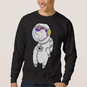 Moletom Space Explorer Unicorn Astronaut Solar System Gala