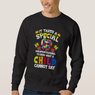 Moletom Special Paraprofessional Autism Awareness  2