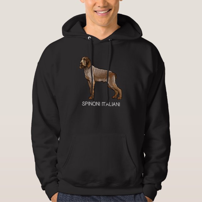 Moletom Spinoni Italiani Cachorro Louco (Frente)