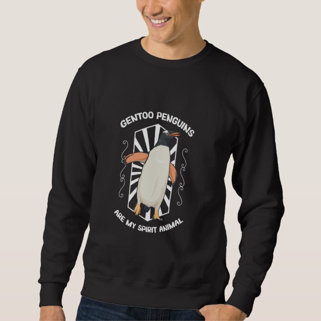 Moletom Spirit Animal Gentoo Penguin (Frente)