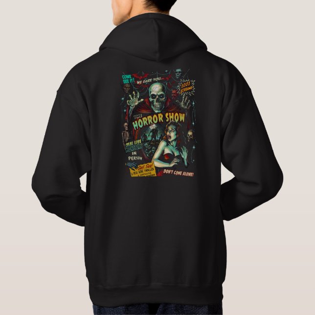 Moletom Spook Show Horror Hoodie - (Preto) (Verso)
