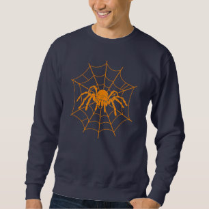 Moletom Spooky Halloween Assustador Laranja