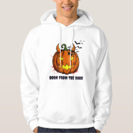 Moletom Spooky Pumpkin Halloween Hoodie - Bats