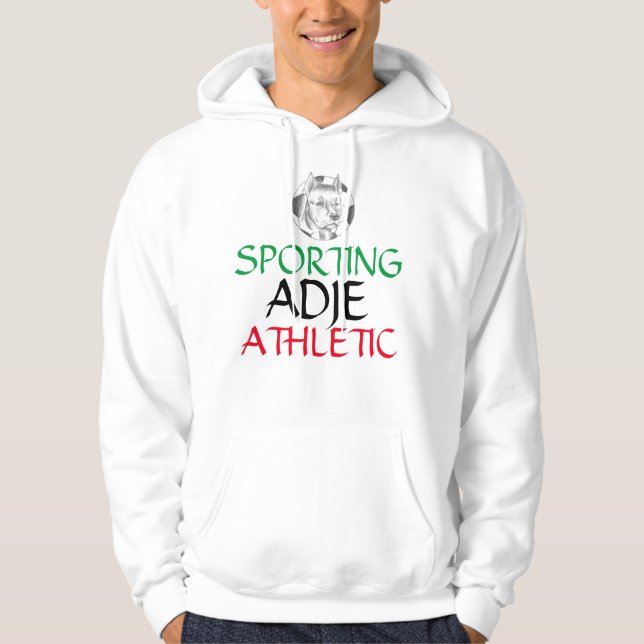 Moletom Sporting Adje Athletic Hoodie por Adrian Trevor (Frente)