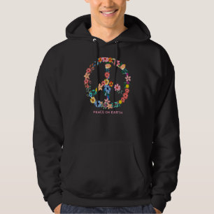 Moletom Spring Flowers Peace On Earth Signe World Peace Su