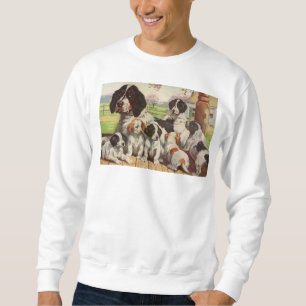 Moletom springer spaniel e cachorros