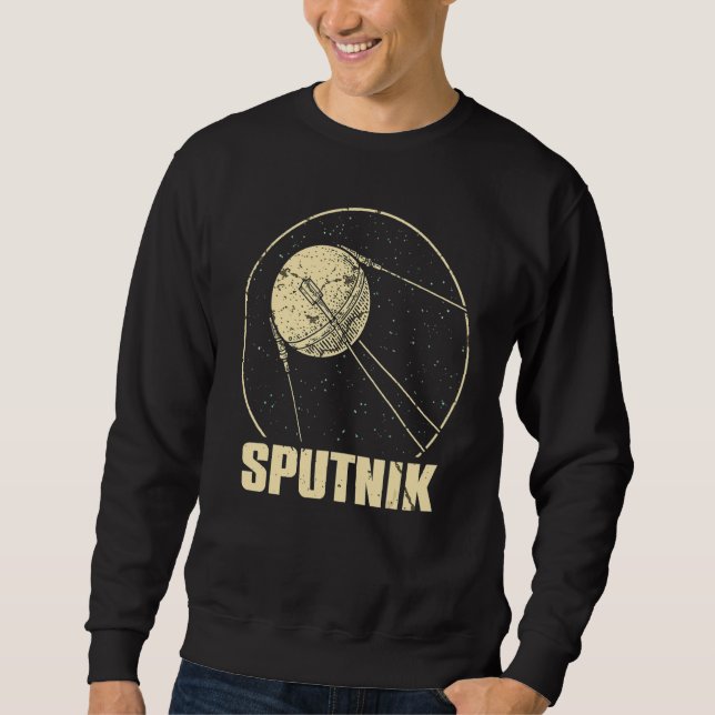Moletom Sputnik Satélite Spacecraft União Soviética Sp (Frente)