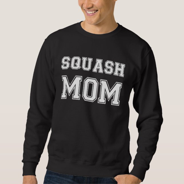 Moletom Squash Mom Squash Game Player Mom   Squash (Frente)