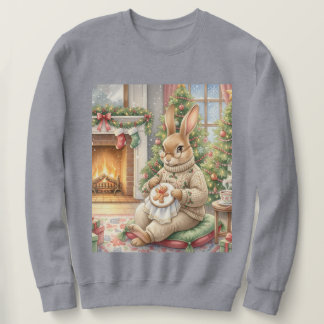Moletom Sra. Stitchy no Natal