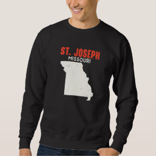 Moletom St Joseph Missouri EUA Estado América Viagem Misso
