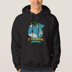 Moletom ST PETERSBURG FLÓRIDA Lindo Golfinho Bebê Souvenir