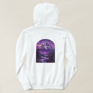 Moletom Stained Glass Mountain