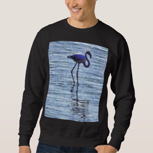 Moletom Stand Tall Flamingo Watercolor (Frente)