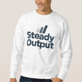 Moletom Steady Output Minimal T-Shirt | Clean Productivity