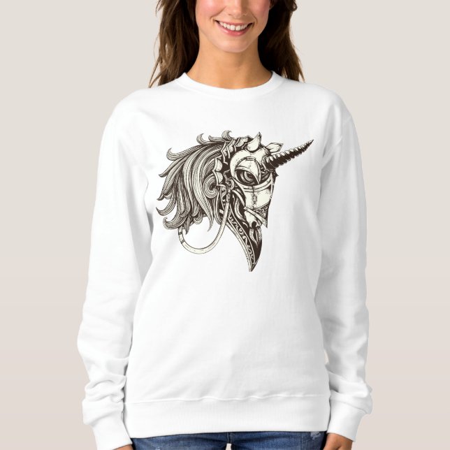 Moletom Steampunk Unicorn (Frente)